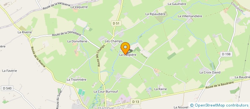 localisation de l'entreprise ZABEL  HAMBYE