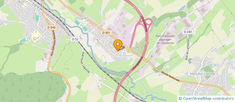 localisation de l'entreprise ZABELLE  ISQUES