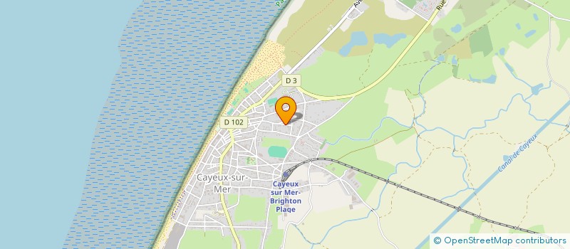 localisation de l'entreprise ZABIMMO à CAYEUX-SUR-MER