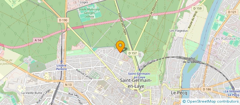 localisation de l'entreprise ZABIRKA  SAINT-GERMAIN-EN-LAYE