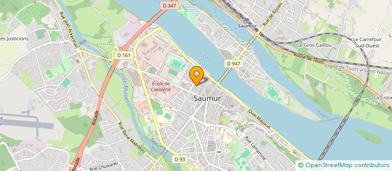 localisation de l'entreprise ZABOU à SAUMUR