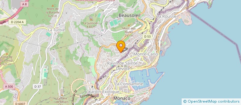 localisation de l'entreprise ZABOU  BEAUSOLEIL