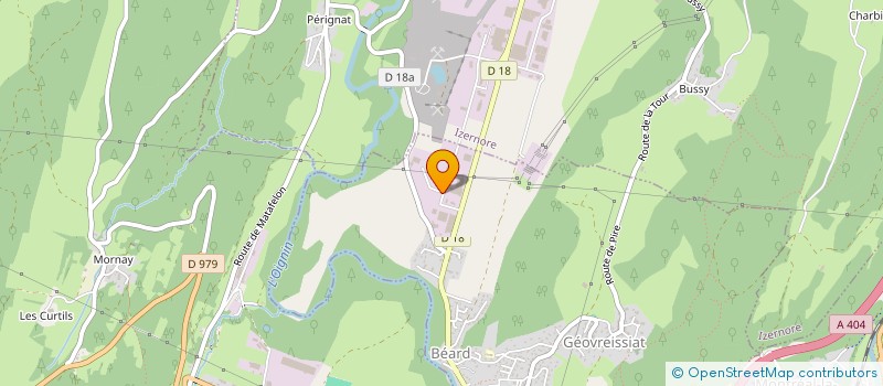 localisation de l'entreprise ZABRUSCHO  BEARD-GEOVREISSIAT