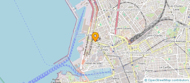 localisation de l'entreprise ZAC à MARSEILLE