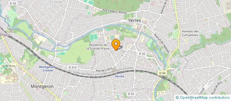 localisation de l'entreprise ZACCARDI SCI  YERRES