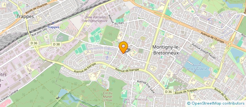 localisation de l'entreprise ZACCAWORLD à MONTIGNY-LE-BRETONNEUX