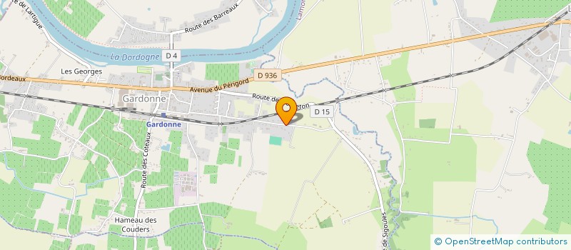 localisation de l'entreprise ZACCH  LAMONZIE-SAINT-MARTIN