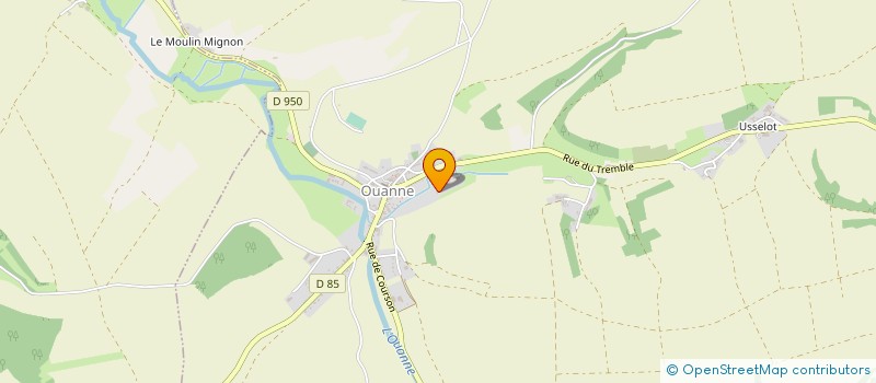 localisation de l'entreprise ZACCOMER FRERES à DRUYES-LES-BELLES-FONTAINES