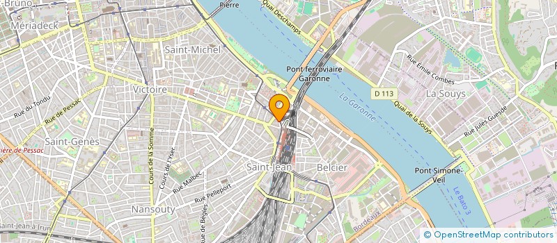 localisation de l'entreprise ZACH & BEA  BORDEAUX