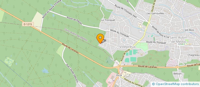 localisation de l'entreprise ZACH INVESTISSEMENTS GIRONDINS  SAINT-AUBIN-DE-MEDOC