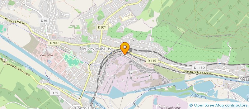 localisation de l'entreprise ZACHARIE & ASSOCIATES EU SAS  NEUVES-MAISONS