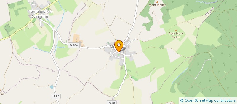 localisation de l'entreprise ZACHARY  MOGUES