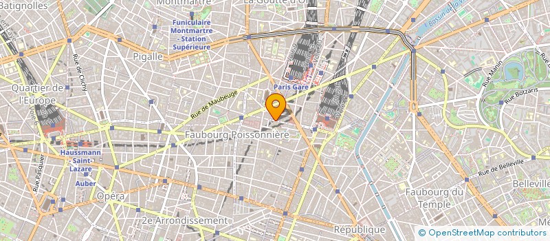 localisation de l'entreprise ZACHE ECHAFAUDAGE à PARIS