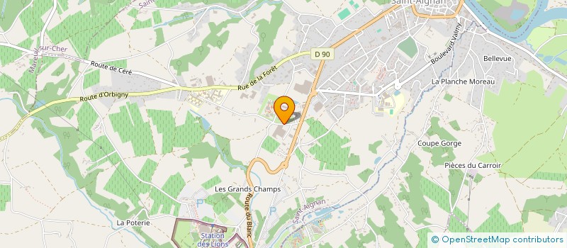 localisation de l'entreprise ZACHELLI  BILLY