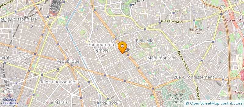 localisation de l'entreprise ZACK  PARIS