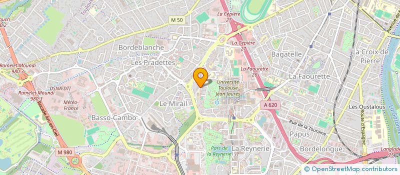 localisation de l'entreprise ZACKBRIVER à TOULOUSE