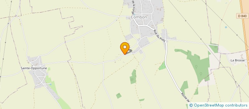 localisation de l'entreprise ZACOUPHENE - GROUPE VOCAL  COMBON