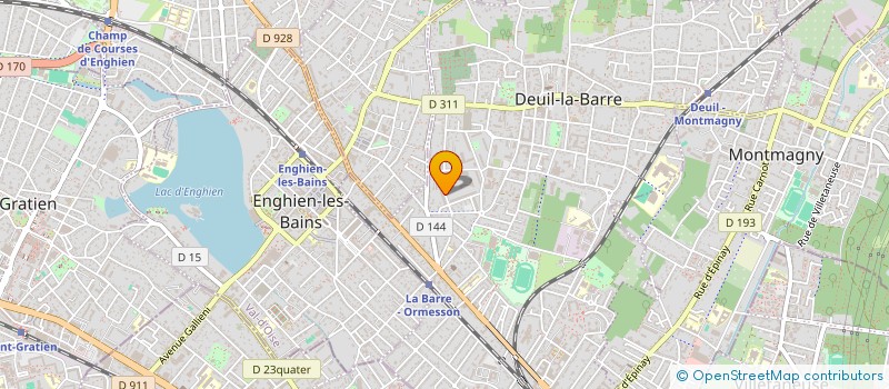 localisation de l'entreprise ZAD RENOVATION  DEUIL-LA-BARRE