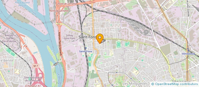 localisation de l'entreprise ZADDEM RENOV à SAINT-FONS