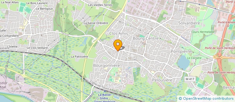 localisation de l'entreprise ZADEN  SAINT-HERBLAIN