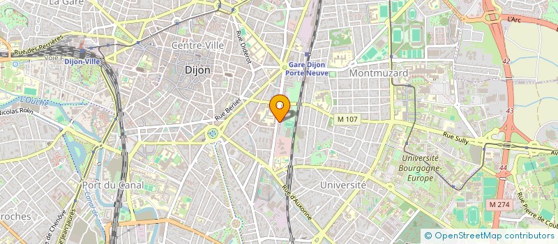 localisation de l'entreprise ZADIG à DIJON