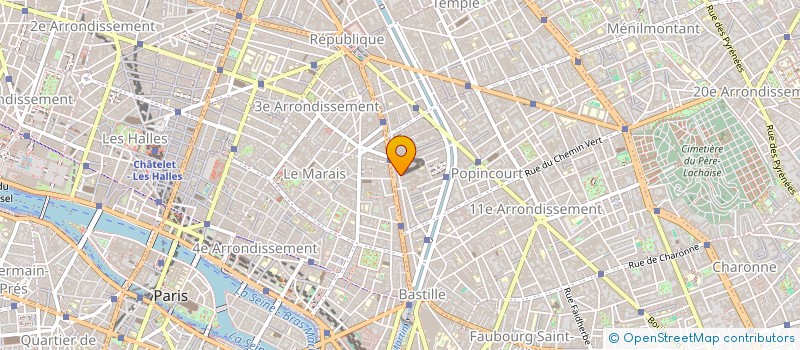 localisation de l'entreprise ZADIG FILMS  PARIS