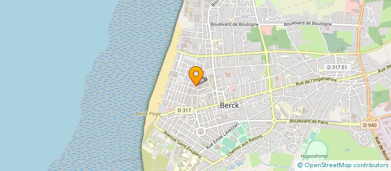 localisation de l'entreprise ZADIG ROCHARD à BERCK