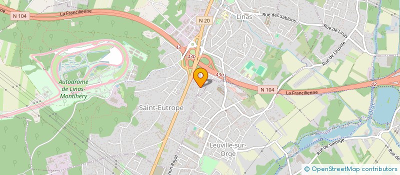 localisation de l'entreprise ZADIKIAN LMNP  LINAS