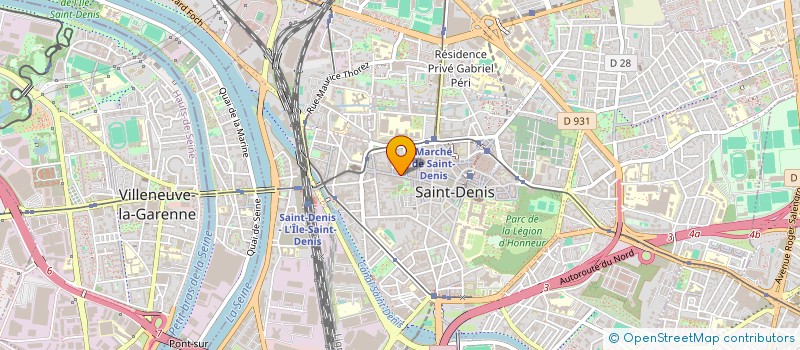 localisation de l'entreprise ZAF à CRETEIL