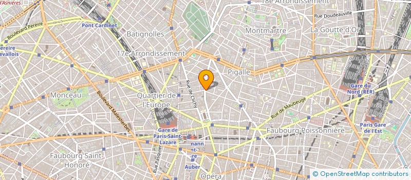 localisation de l'entreprise ZAF  PARIS