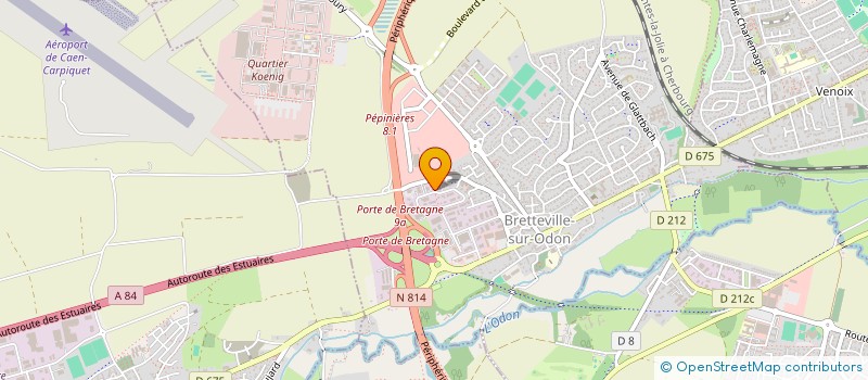 localisation de l'entreprise ZAFFIRO  BRETTEVILLE-SUR-ODON