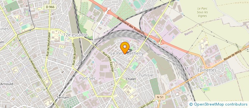 localisation de l'entreprise ZAFIRA  BETHENY