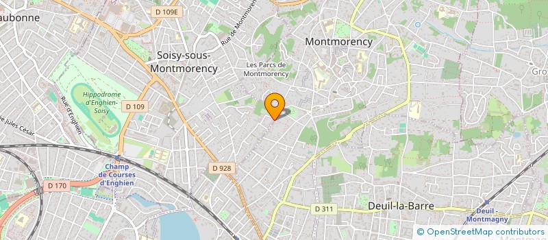 localisation de l'entreprise ZAFIS à SOISY-SOUS-MONTMORENCY