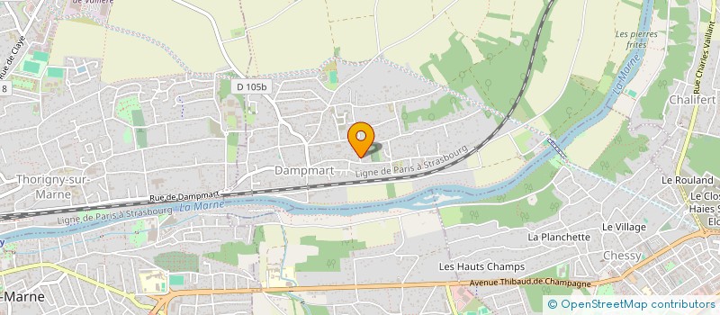 localisation de l'entreprise ZAFOUR COUVERTURE  DAMPMART