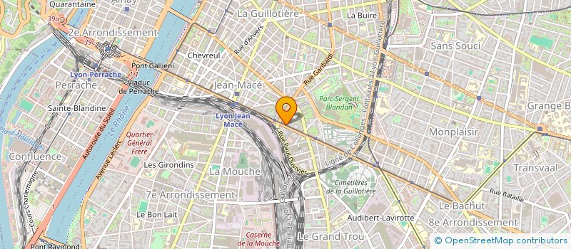 localisation de l'entreprise ZAG  LYON