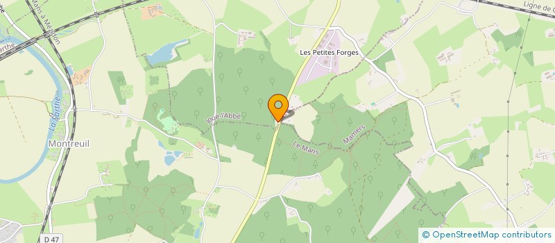 localisation de l'entreprise ZAG ENFANCE JEUNESSE SUR SCENES  JOUE L ABBE