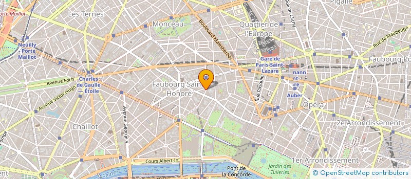 localisation de l'entreprise ZAG MATIGNON  PARIS