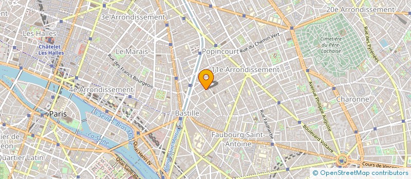 localisation de l'entreprise ZAG RECORDS  PARIS