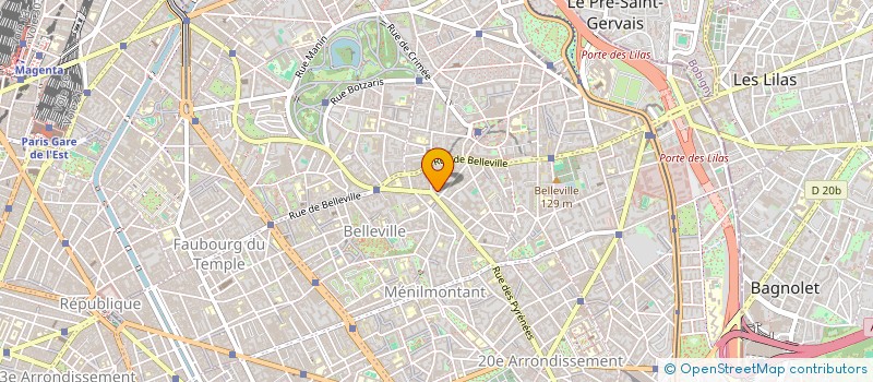 localisation de l'entreprise ZAGANA SARL  PARIS