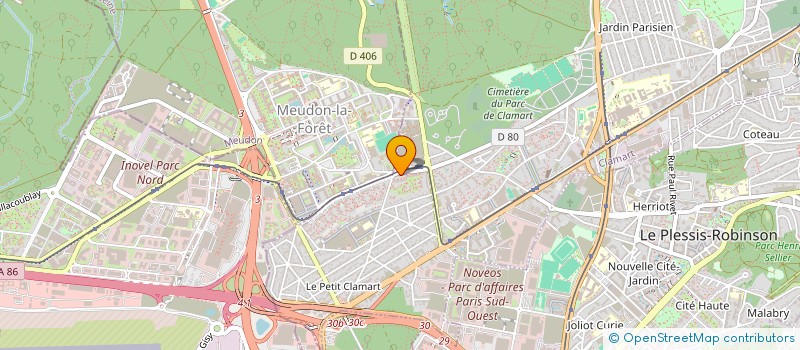 localisation de l'entreprise ZAGANELLI à CLAMART
