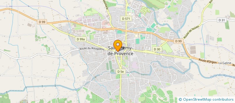 localisation de l'entreprise ZAGAROLI IMMO  SAINT-REMY-DE-PROVENCE