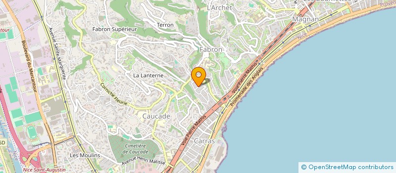 localisation de l'entreprise ZAGCO à NICE
