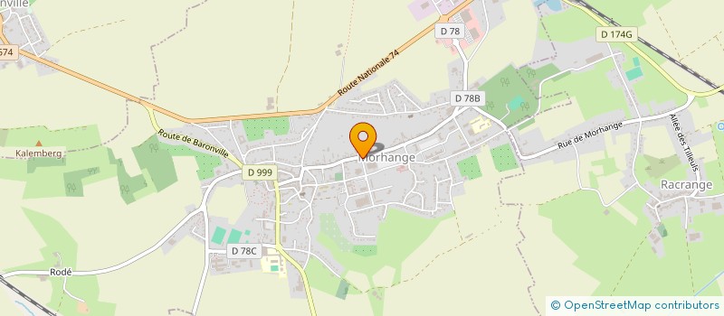 localisation de l'entreprise ZAGHDOUD BAT  MORHANGE