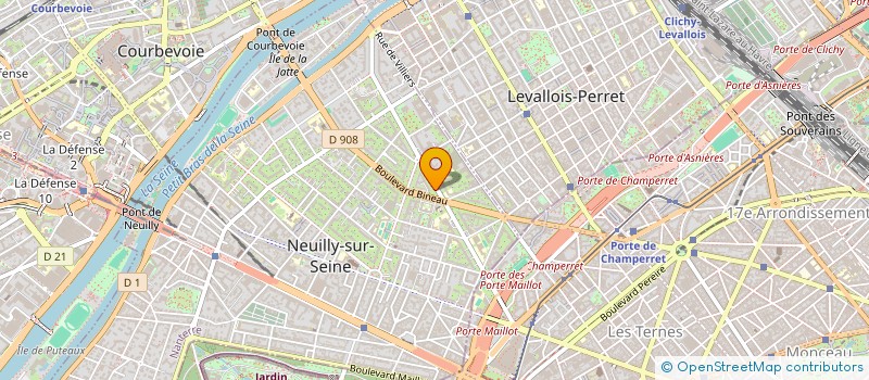localisation de l'entreprise ZAGHROUN CONSULTING à NEUILLY-SUR-SEINE