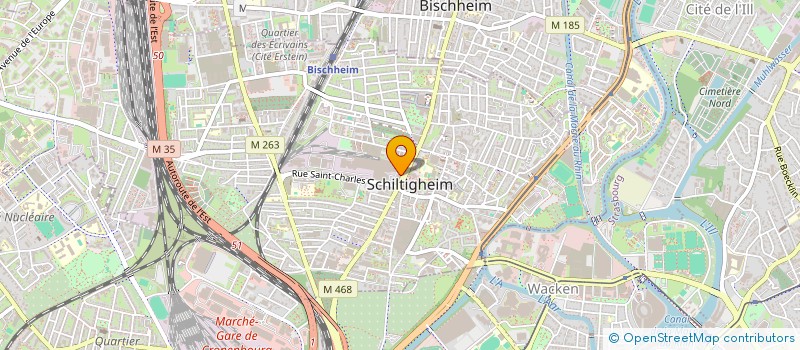 localisation de l'entreprise ZAGIR RENOV  SCHILTIGHEIM