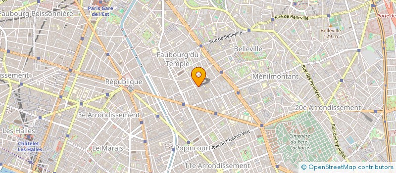localisation de l'entreprise ZAGORA à PARIS