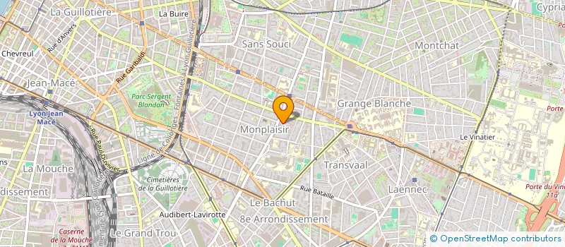 localisation de l'entreprise ZAHA  LYON