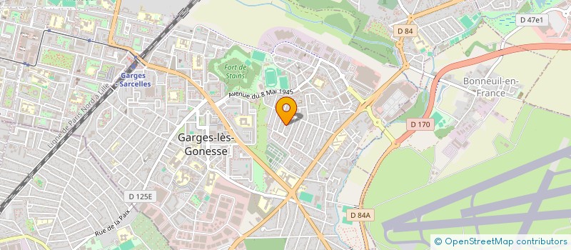 localisation de l'entreprise ZAHB à GARGES-LES-GONESSE