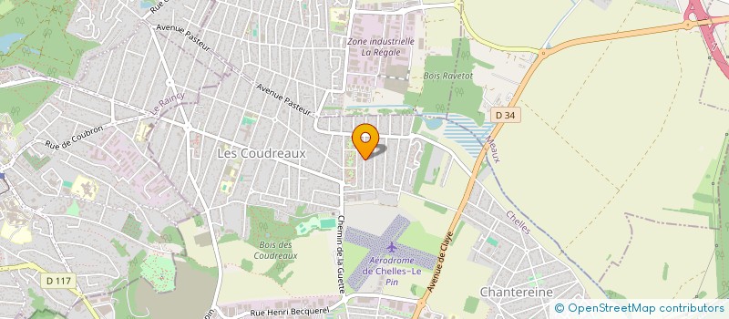 localisation de l'entreprise ZAHIA  CHELLES