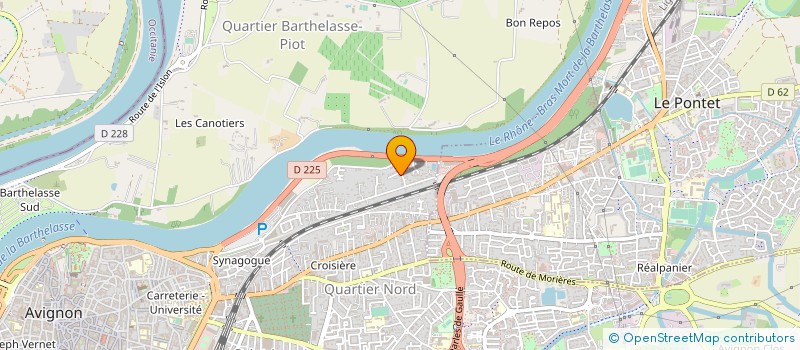 localisation de l'entreprise ZAHIR  AVIGNON